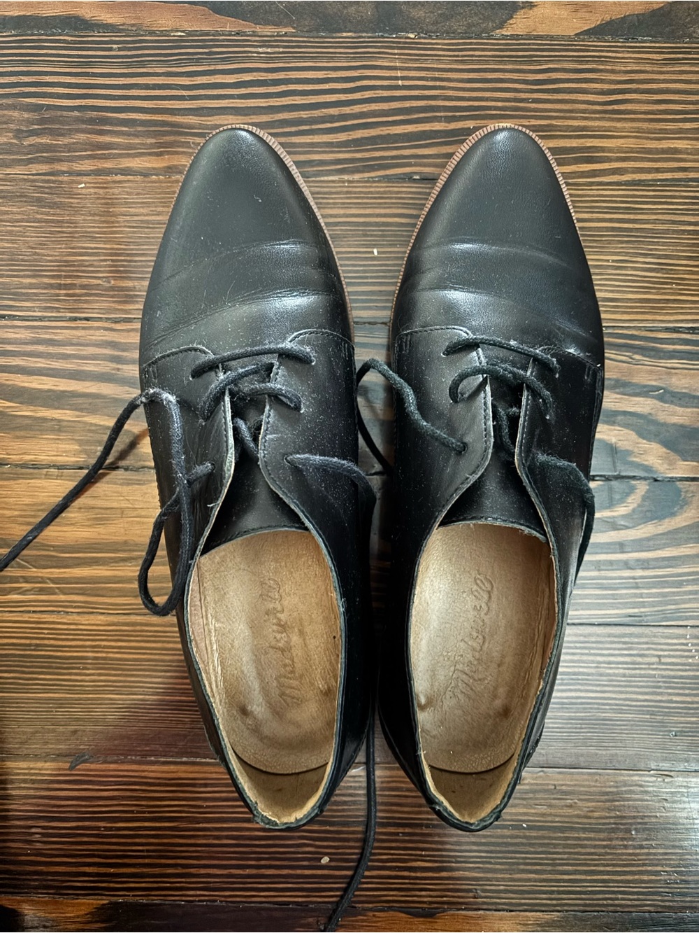 Madewell Leather Derby Shoes